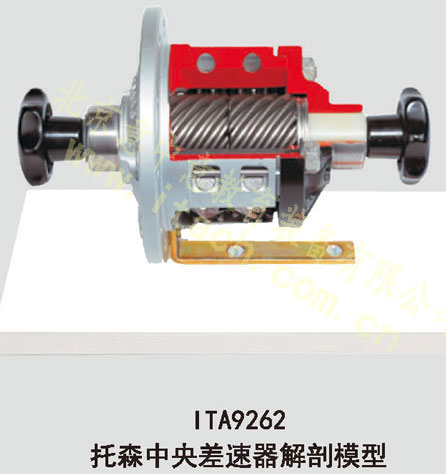 托森（Torson）中央差速器解剖模型