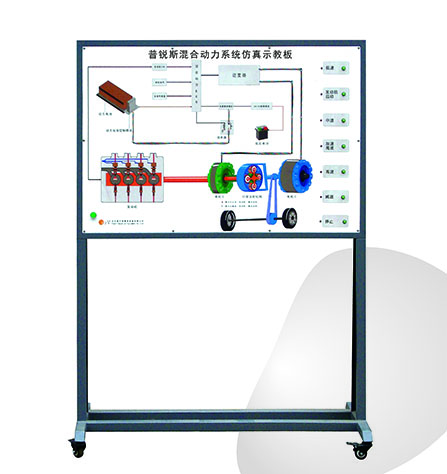混合动力系统仿真示教板