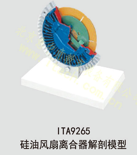 硅油风扇离合器解剖模型