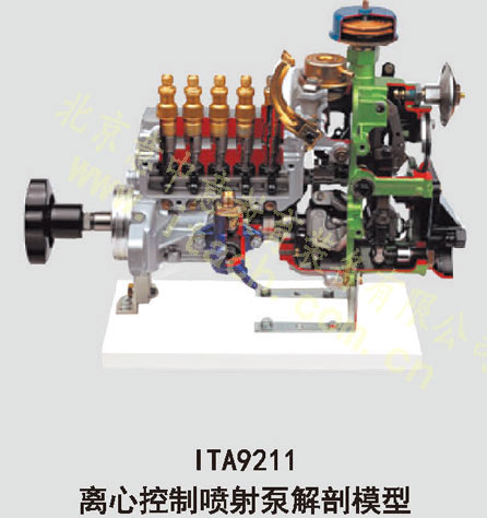 离心控制喷射泵解剖模型