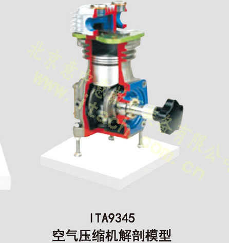 空气压缩机解剖模型